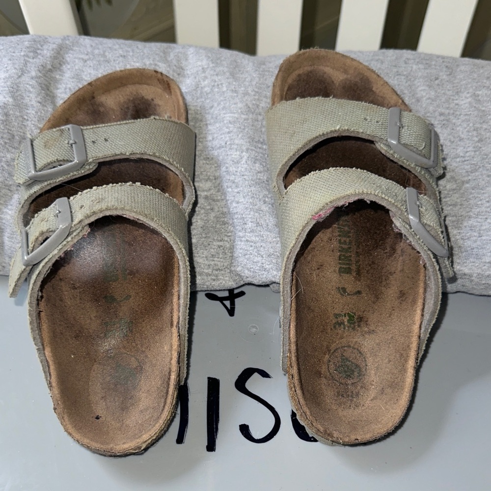 Birkenstock Kids Gray Sandals
